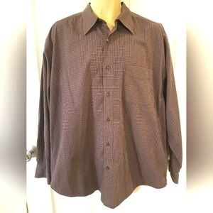 Dockers Stretch Button Down Shirt 97%  cotton